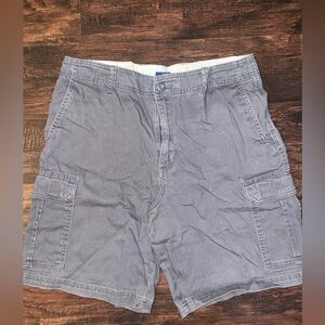 George Men's Charcoal Cargo Shorts
